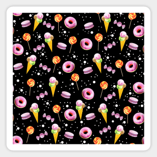 sweets pattern Magnet